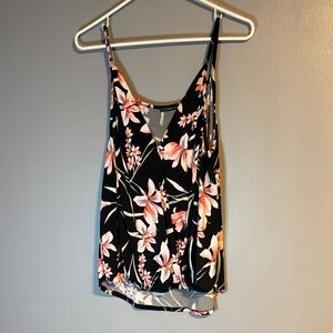 West Kei Black Floral Camisole